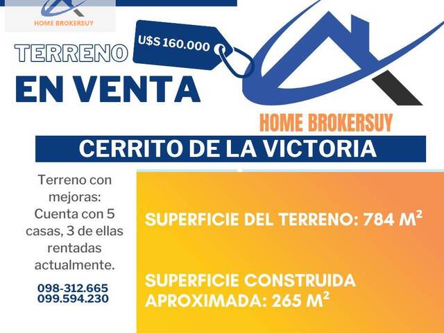 Venta en CERRITO DE LA VICTORIA - Montevideo