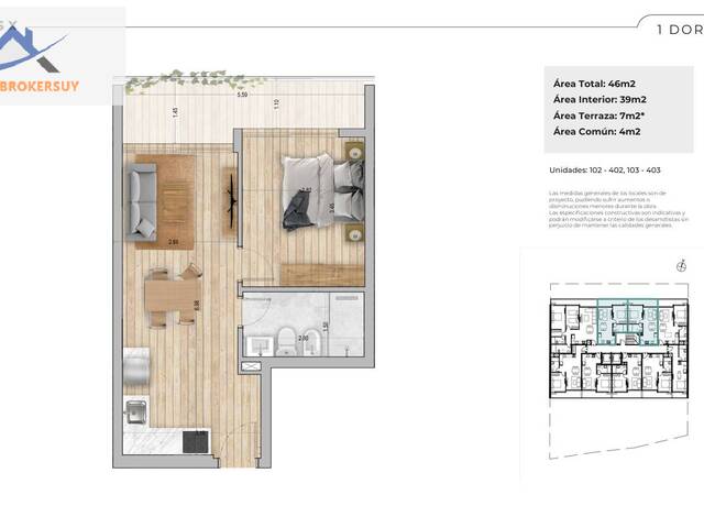 #PO1658 - Apartamento para Venta en Montevideo - UY-MO - 3
