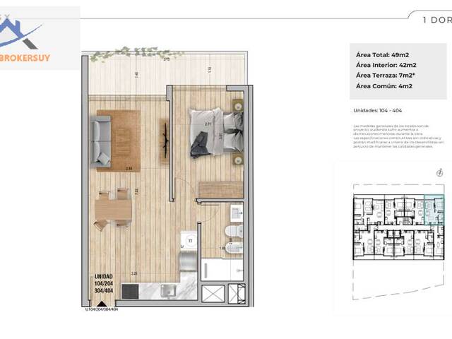 #PO1660 - Apartamento para Venta en Montevideo - UY-MO - 3