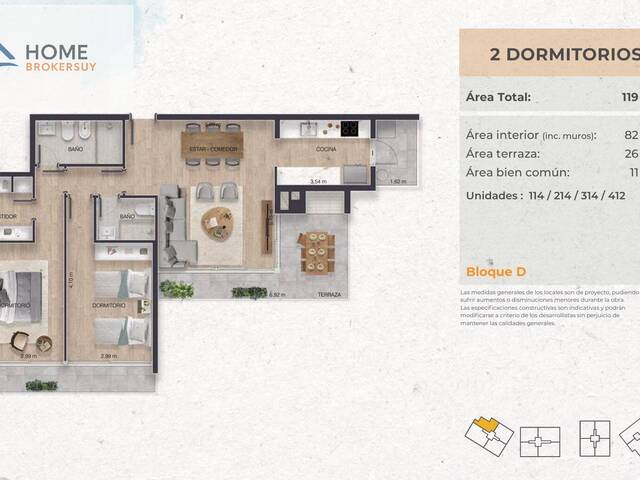 Apartamento para Venta en Montevideo - 4