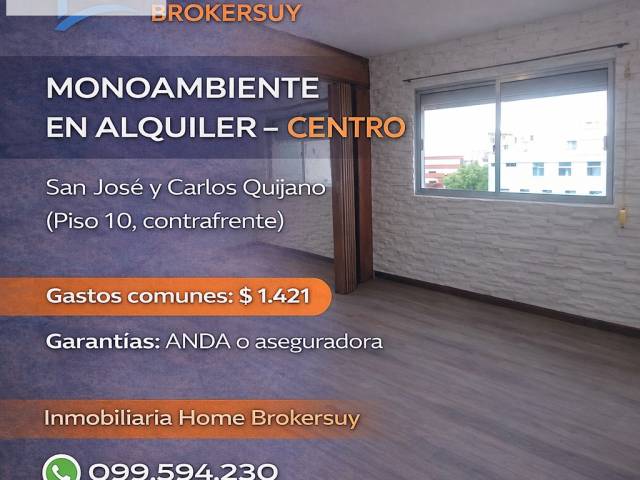 Alquiler en CENTRO - Montevideo