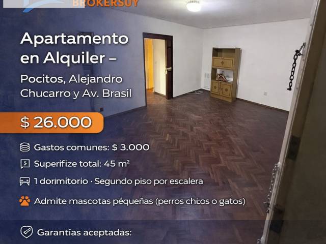 #PO2037 - Apartamento para Alquiler en Montevideo - UY-MO - 1
