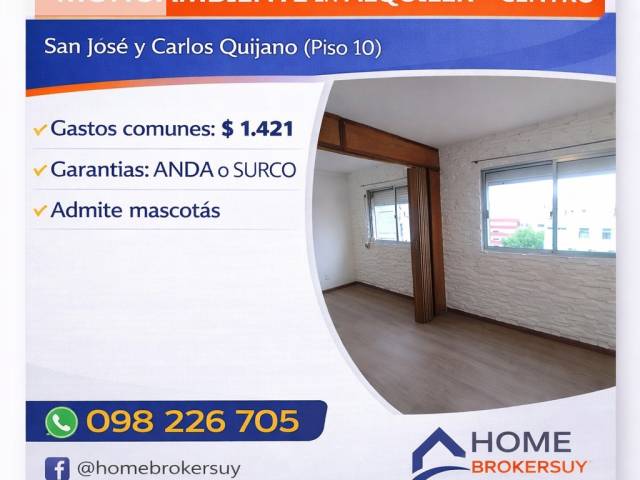 Alquiler en CENTRO - Montevideo