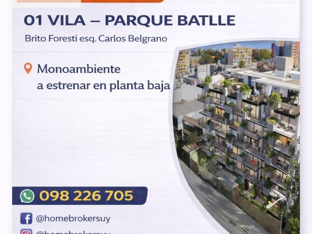 Venta en PARQUE BATLLE - Montevideo