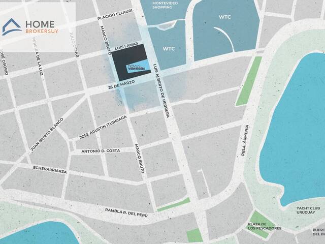 #PO1849 - Apartamento para Venta en Montevideo - UY-MO